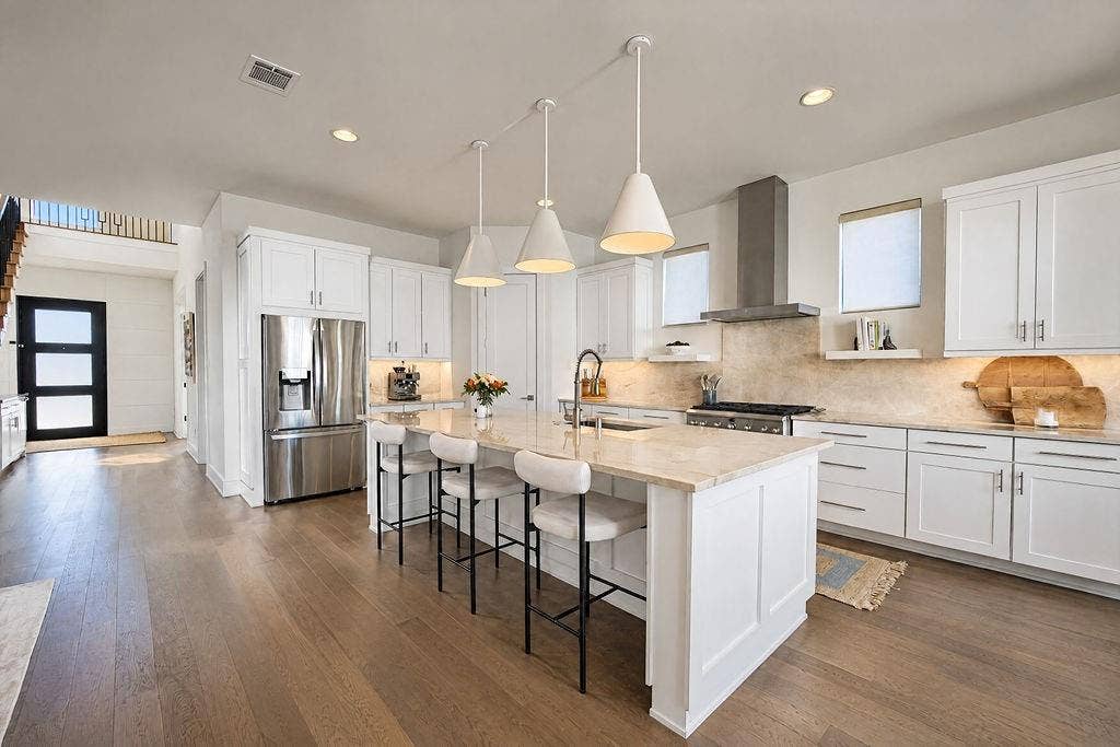 4515 Cowan Avenue, Dallas, TX 75209 An undermount sink and ample prep space make cooking for a crowd feel simple and efficient
