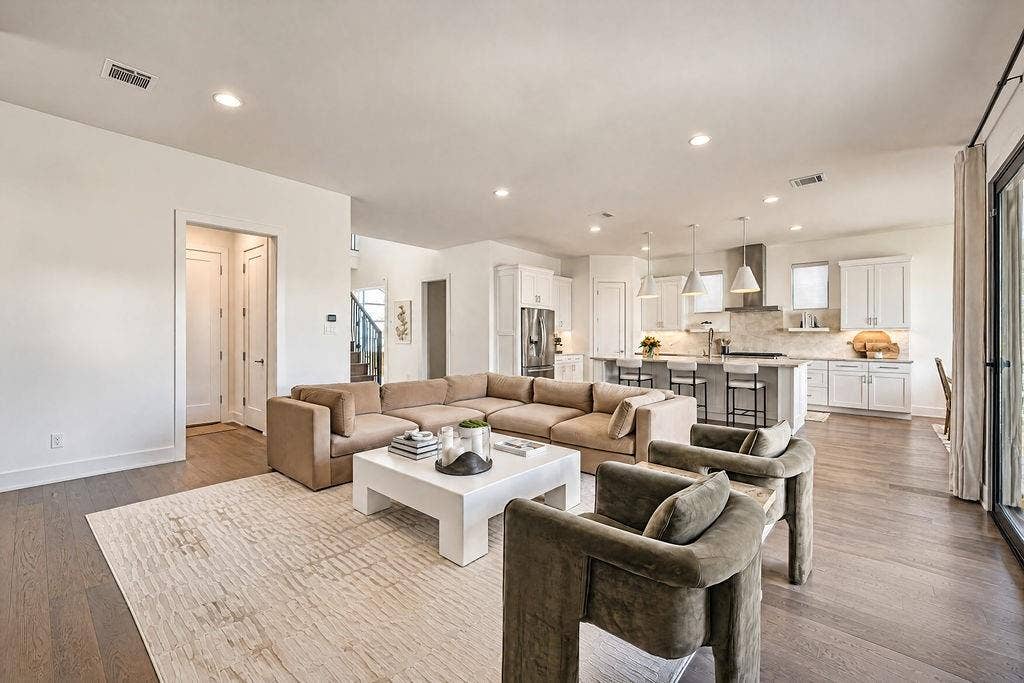4515 Cowan Avenue, Dallas, TX 75209 Generous square footage leaves plenty of room for oversized sectional seating, perfect for gathering for weekend movie nights