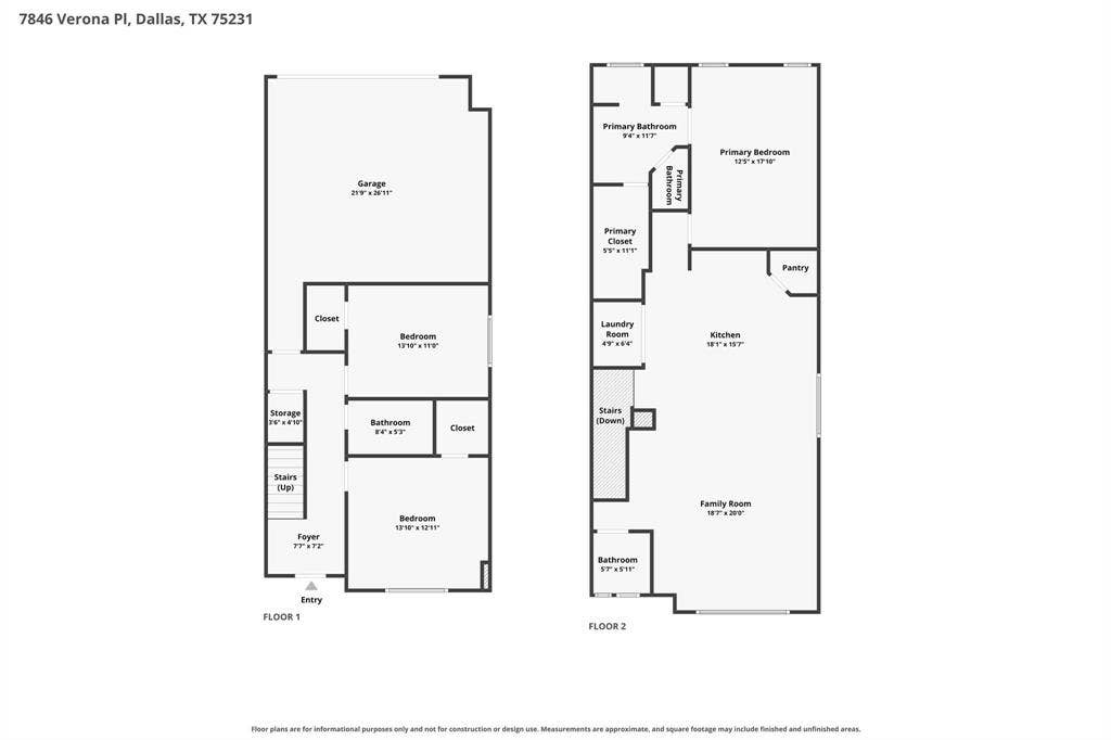 7846 Verona Place, Dallas, TX 75231 7846 Verona Place, Dallas, TX 75231