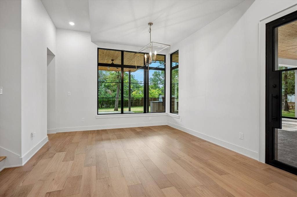 Overlooking Patio and Back Yard
