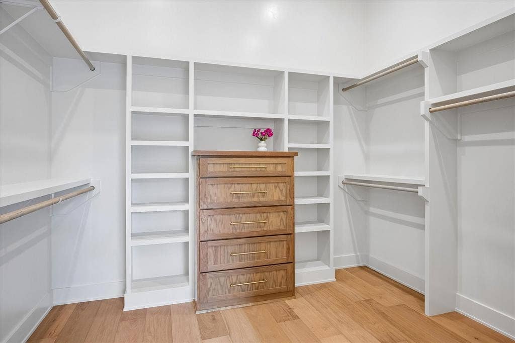 Second Primary Bedroom Closet with Built-In