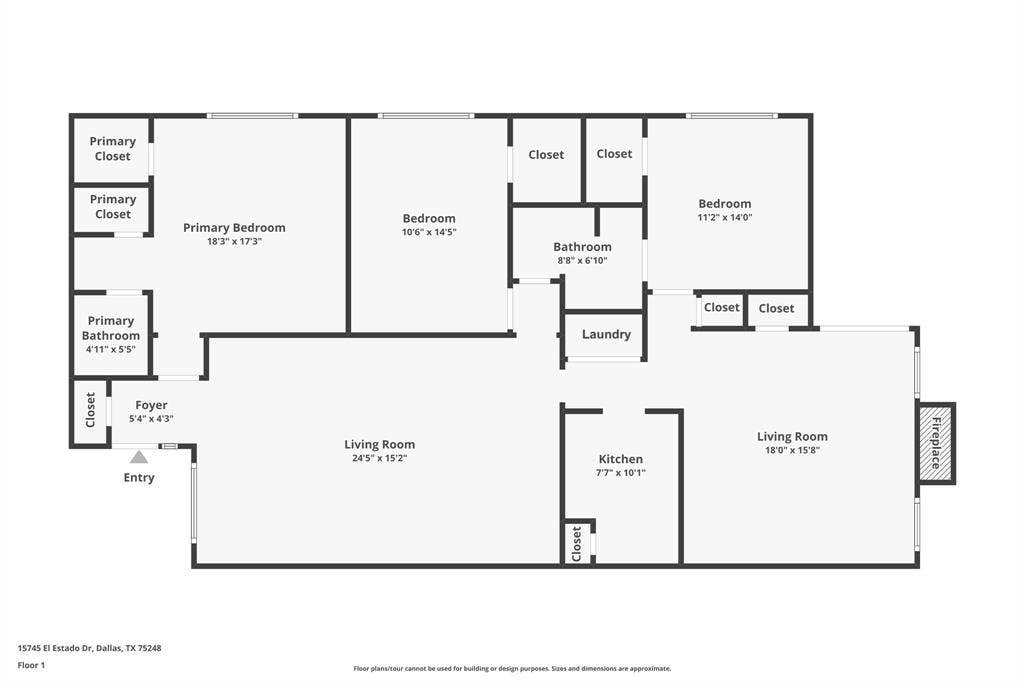 15745 El Estado Drive, Dallas, TX 75248 15745 El Estado Drive, Dallas, TX 75248