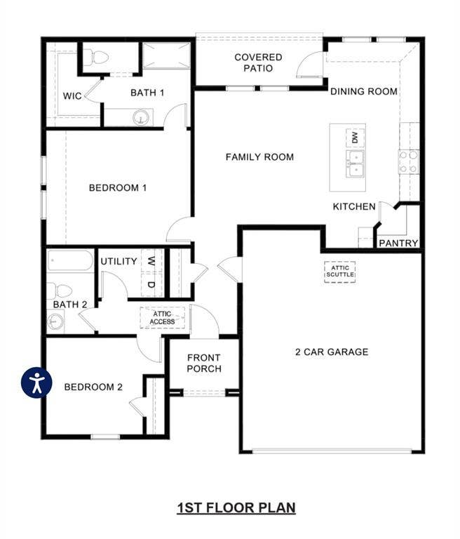 4017 Bronco Drive, Princeton, TX 75407 Floor plan