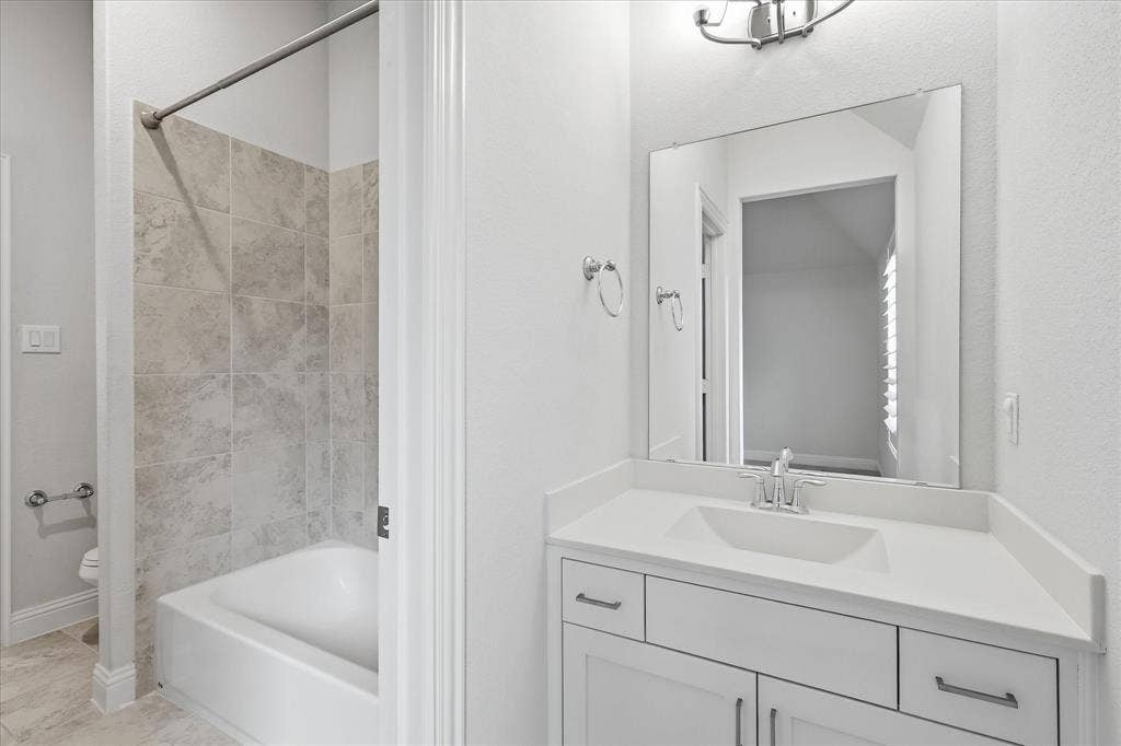 Jack and Jill bathroom
