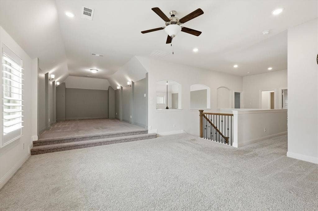 Media room and loft! so much space!