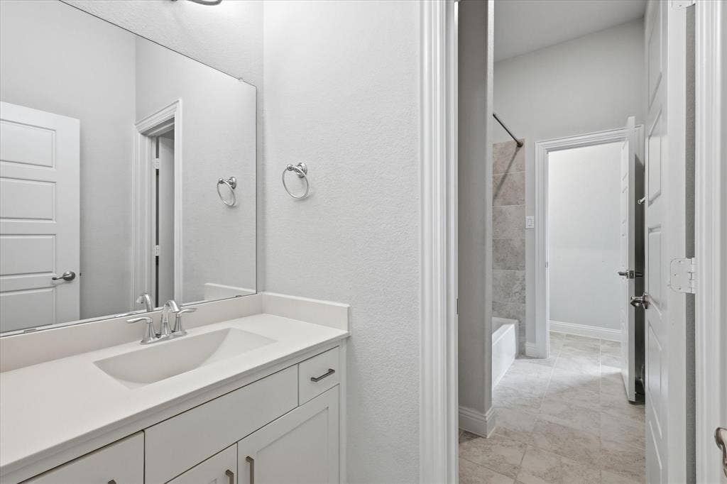Jack and Jill bathroom