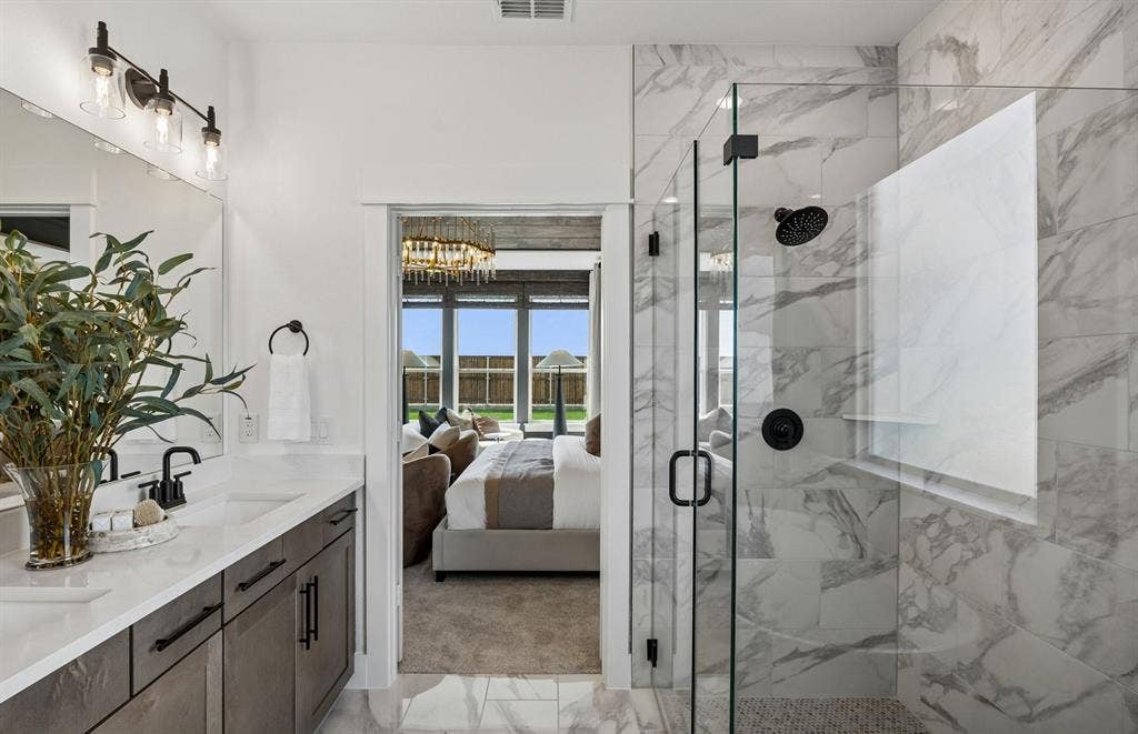 1429 Corleone Lane, Celina, TX 75009 *Model Representation - Owner's private bath