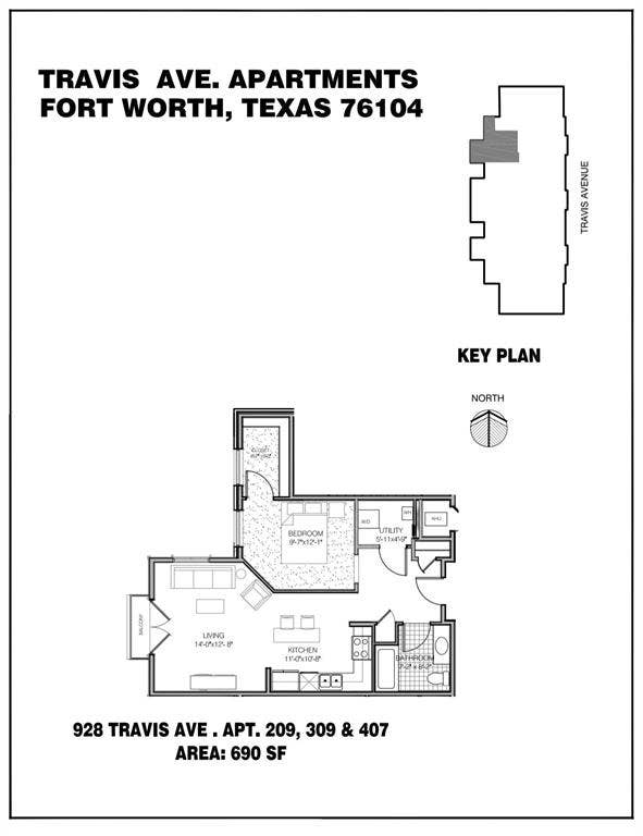928 Travis Avenue, #407, Fort Worth, TX 76104