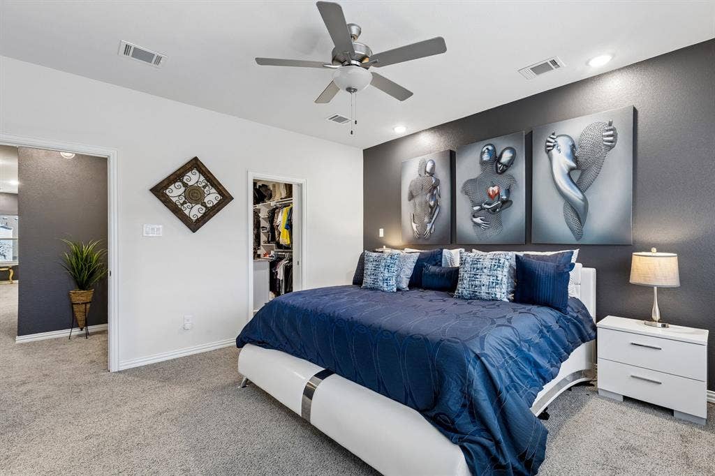 4308 Henderson Avenue, North Richland Hills, TX 76180 Primary Bedroom