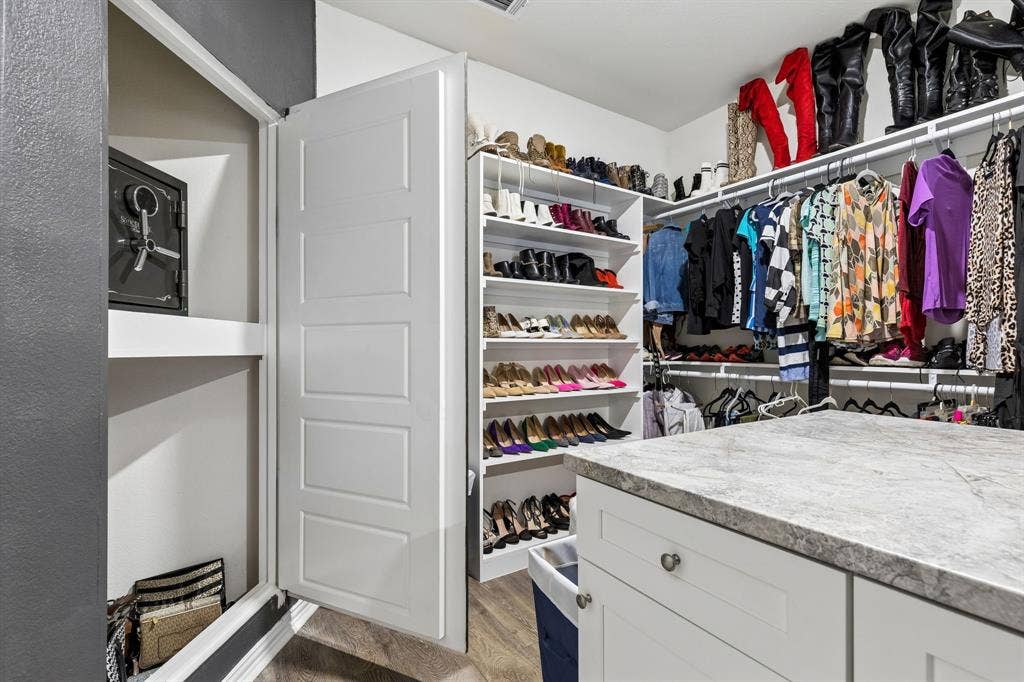 4308 Henderson Avenue, North Richland Hills, TX 76180 Hidden Safe Closet that Locks