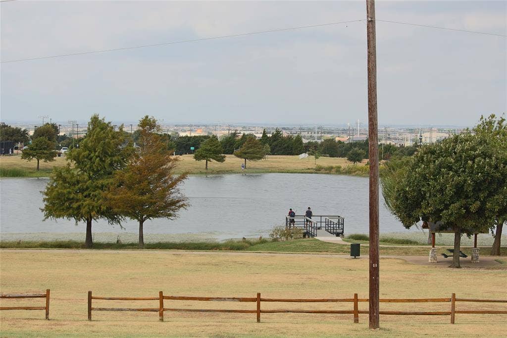 View off the lake from the balcony