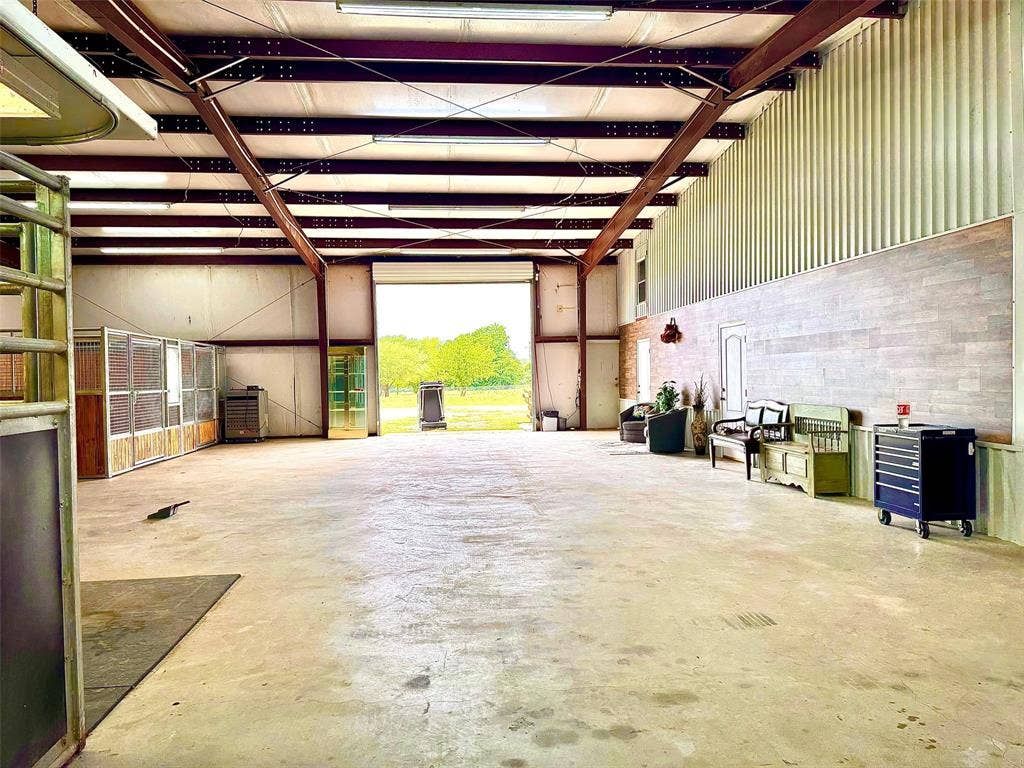 barn interior