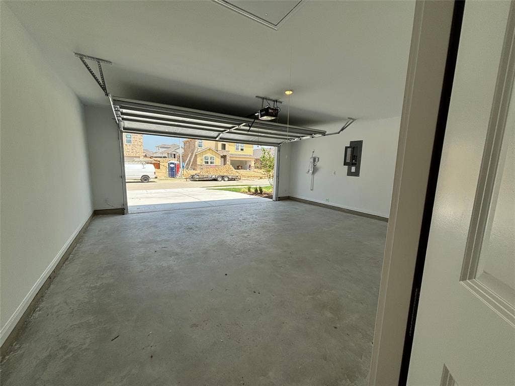 generous sized 2 car garage
