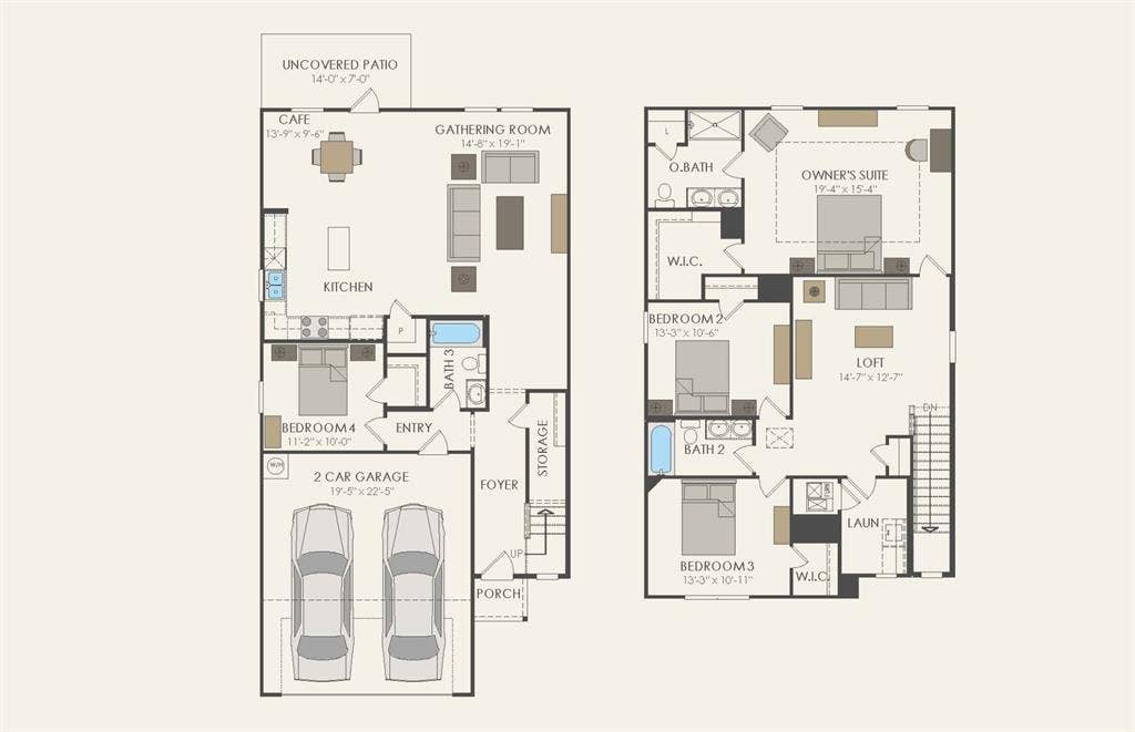14105 Olney Drive, Pilot Point, TX 76258 Floor plan