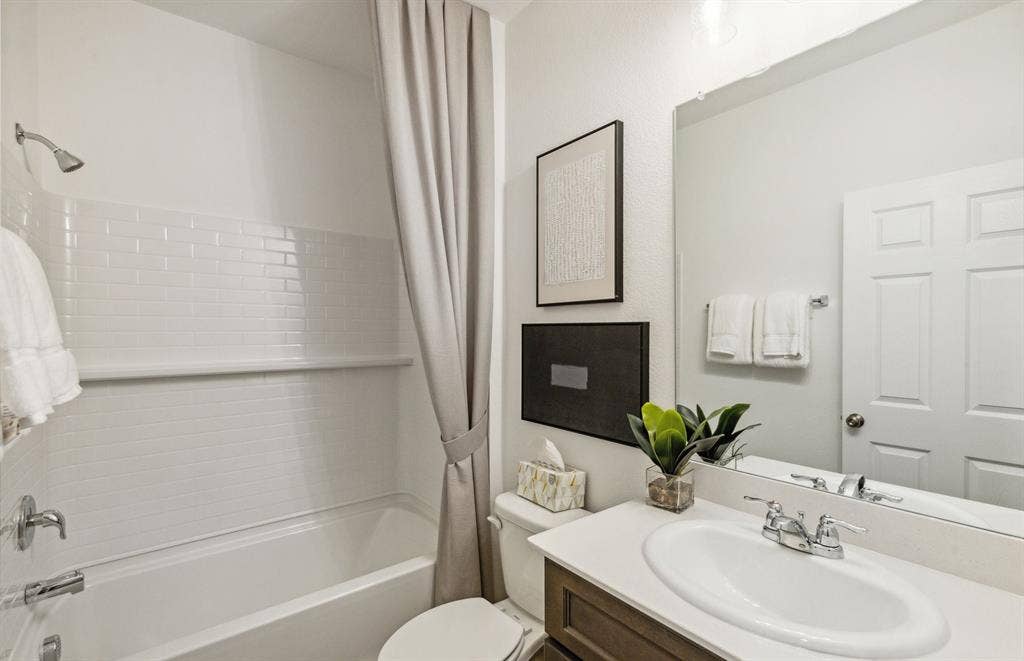 14105 Olney Drive, Pilot Point, TX 76258 *Model Representation - Spacious secondary bathroom