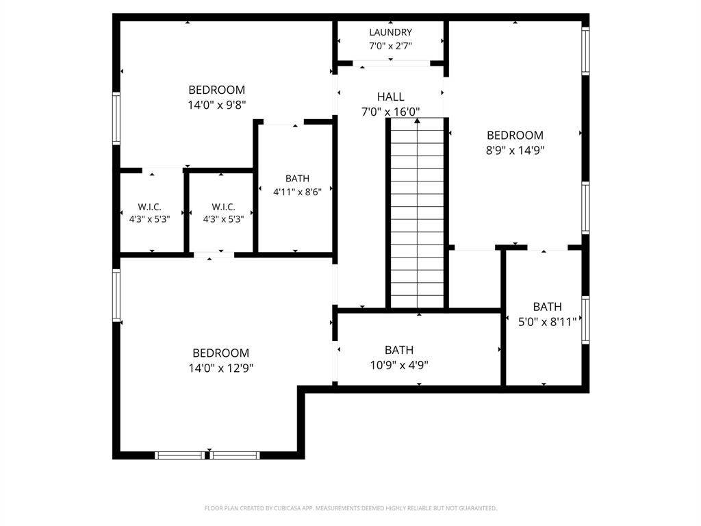2410 S 2nd Street, #1373, Waco, TX 76706 2nd Floor plan