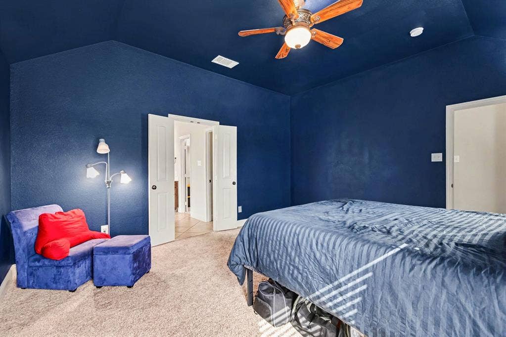 1005 Seminole Lane, Greenville, TX 75402 The primary suite opens to its private bath.