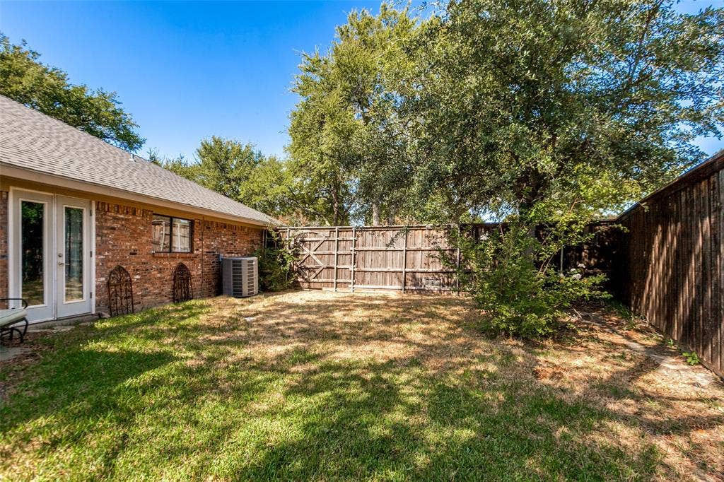 1724 Callaway Drive, Plano, TX 75075 The never ending backyard. Space for a mother-in-law structure!