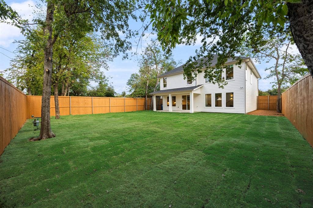 2719 Andrea Lane, Dallas, TX 75228 Massive yard with existing mature trees.