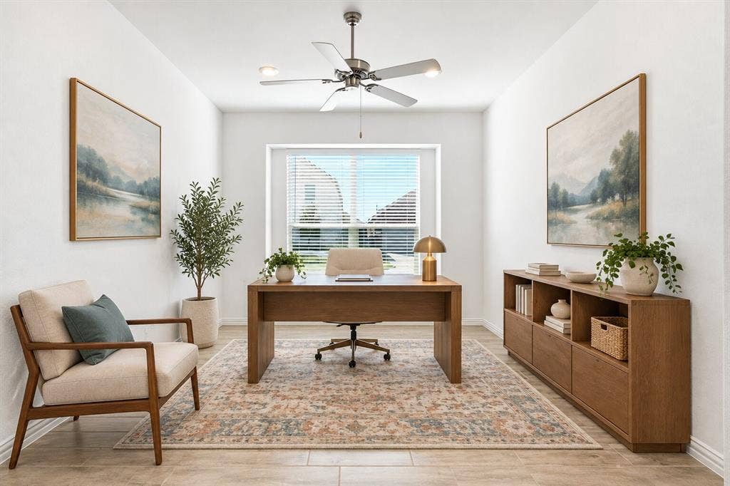317 Red Cedar Drive, Princeton, TX 75407 Office; Photo has been digitally enhanced and/or virtually staged using AI.