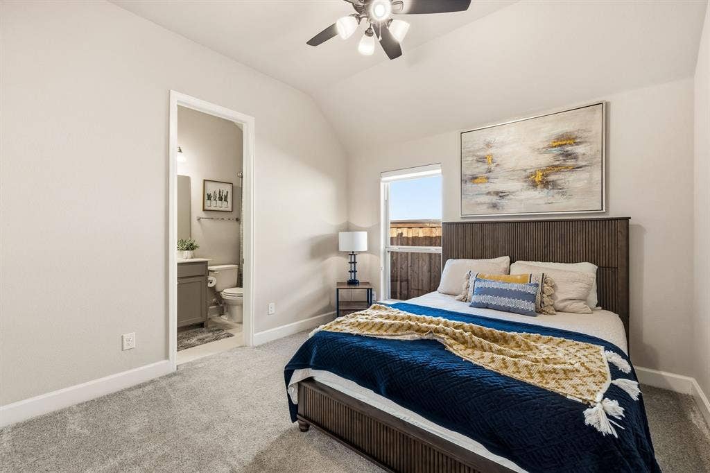8901 Brandy Branch Way, McKinney, TX 75071 Bedroom with en-suite bathroom