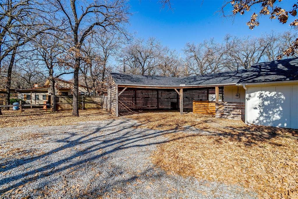 1809 Whispering Oaks Street, #B, Burleson, TX 76028 Covered Carport