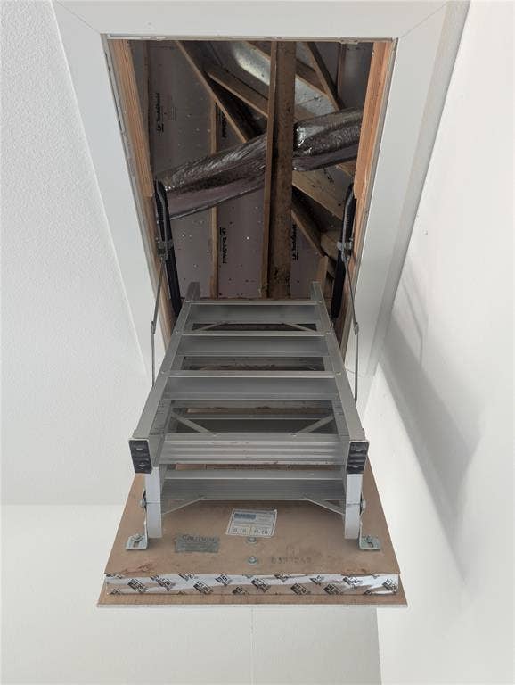 1440 Trevi Road, Fate, TX 75087 Attic Staircase