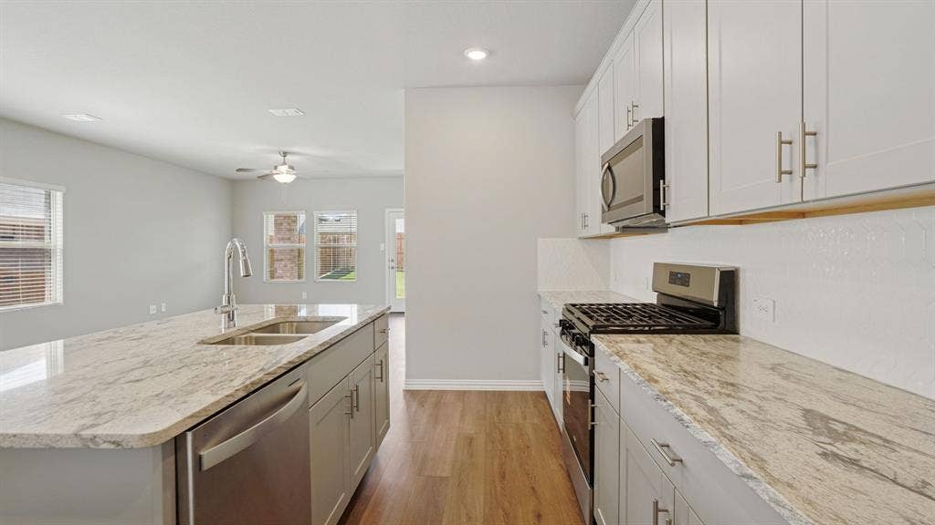 108 Decoursey Drive, Princeton, TX 75071 Photo is not of the actual home, but is an inspirational photo of builder’s model home and may depict options, furnishings, and/or decorator features that are not included.