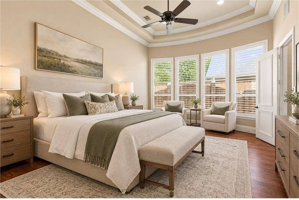 1561 Morris Lane, Frisco, TX 75034 On The First Level. Plenty Of Room For A King Bed.