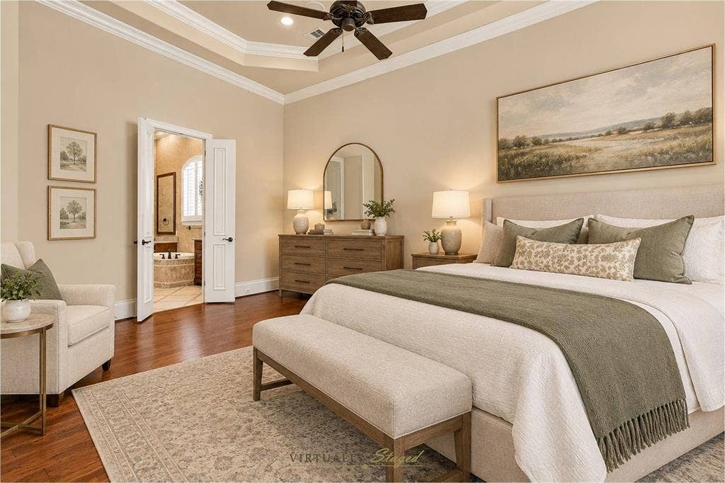 1561 Morris Lane, Frisco, TX 75034 On The First Level. Plenty Of Room For A King Bed.