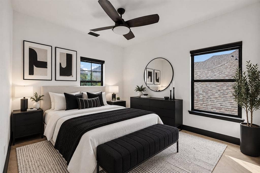 3611 Crosby Street, Irving, TX 75038 Bedroom—Virtually Staged