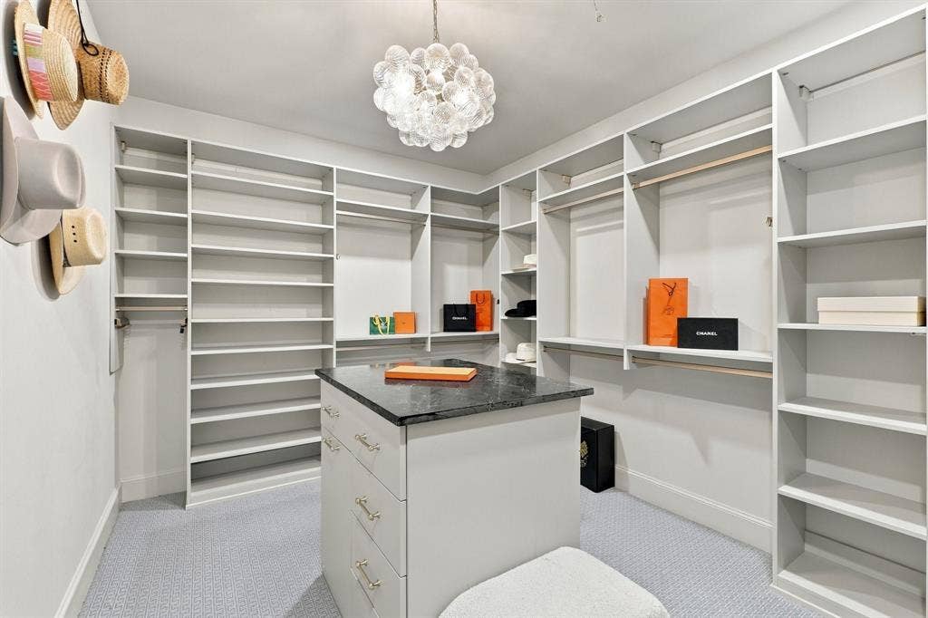 Custom Closet for maximum style and organization.
