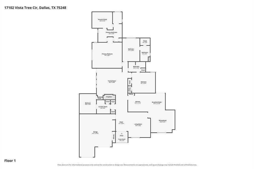 17102 Vista Tree Circle, Dallas, TX 75248