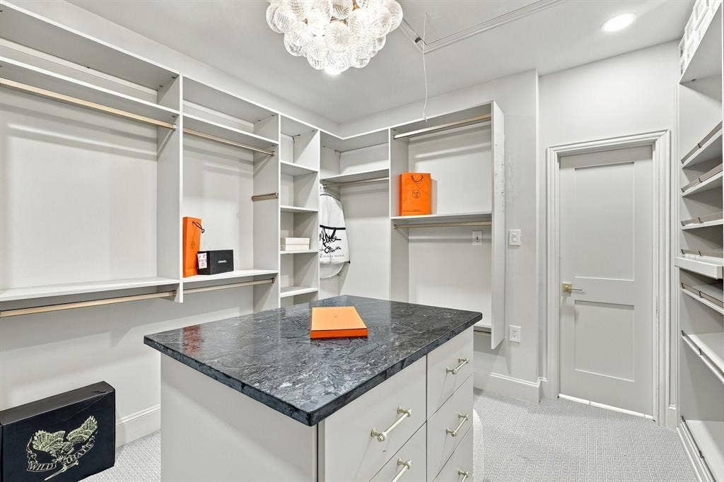 Custom Closet for maximum style and organization.