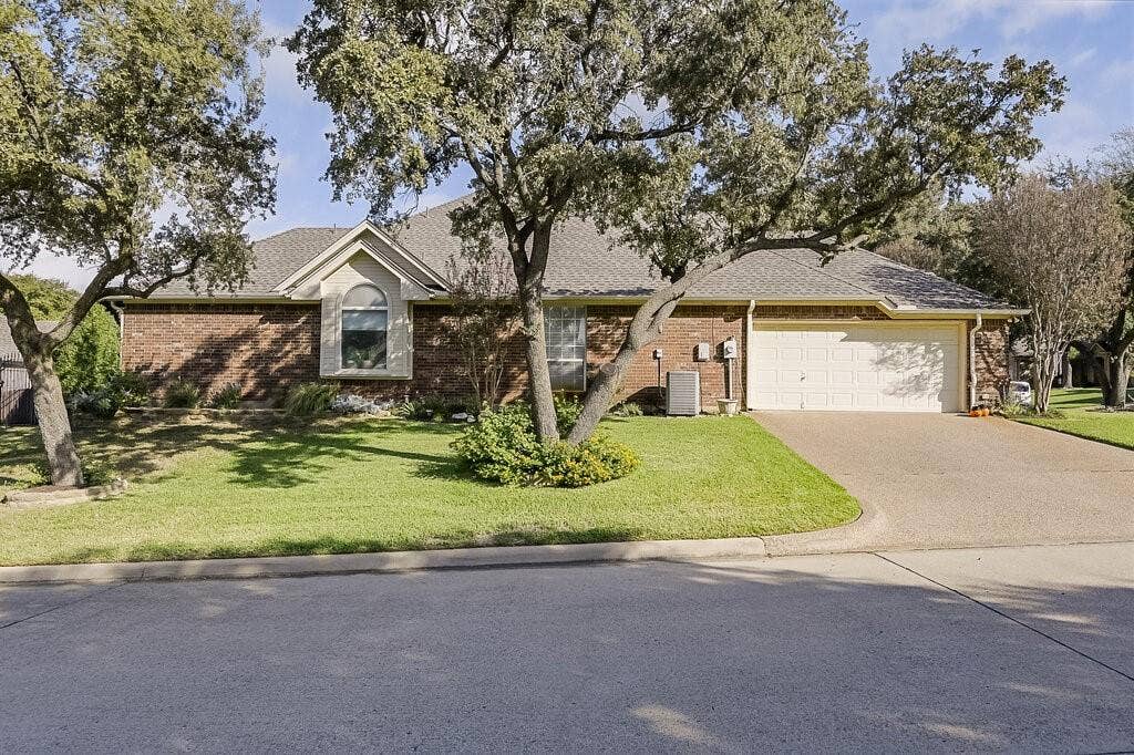 Side entry on this spacious lot.
