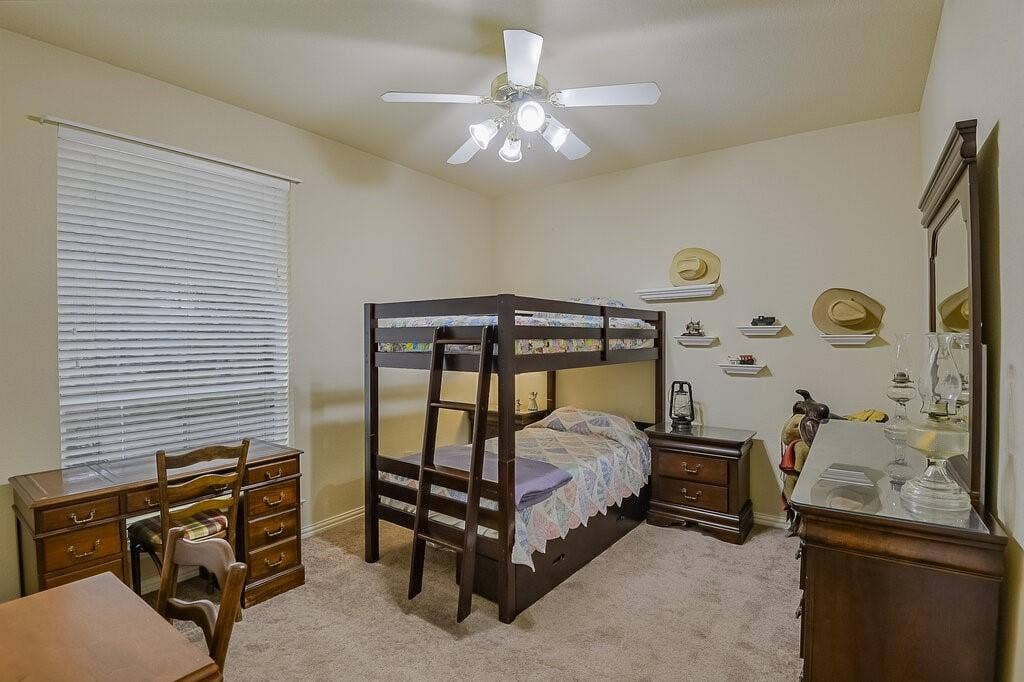 All bedrooms has large closets with extra storage.