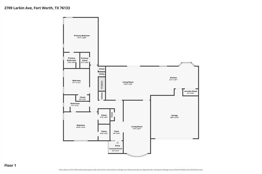 2709 Larkin Avenue, Fort Worth, TX 76133