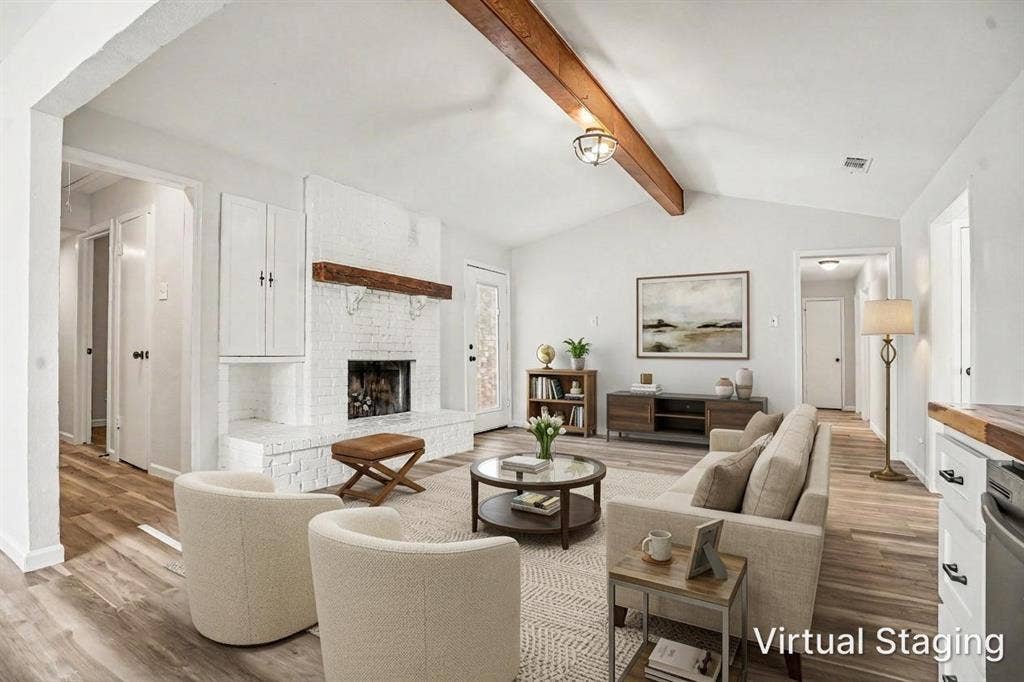 8608 Elderberry Court, Dallas, TX 75249 Virtually Staged