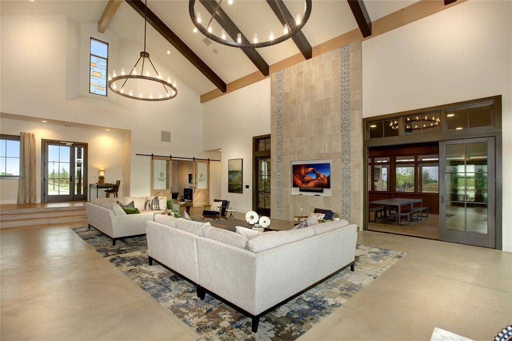 807 Hillburn Drive, Forney, TX 75126 Community lobby inside the amenity center