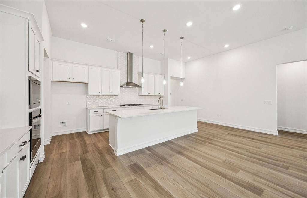 807 Hillburn Drive, Forney, TX 75126 *Floorplan representation, not actual home - Spacious kitchen with eat-in bartop island