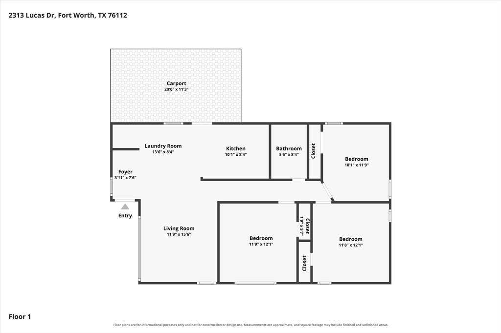 2313 Lucas Drive, Fort Worth, TX 76112