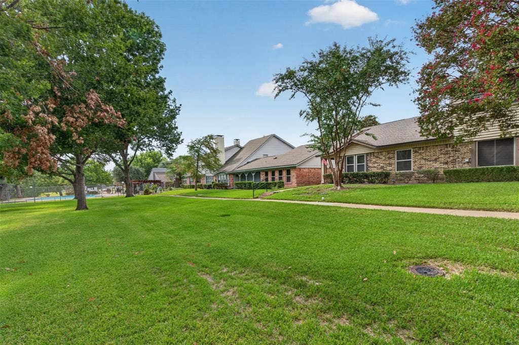 Wide Open Spaces in Front.
