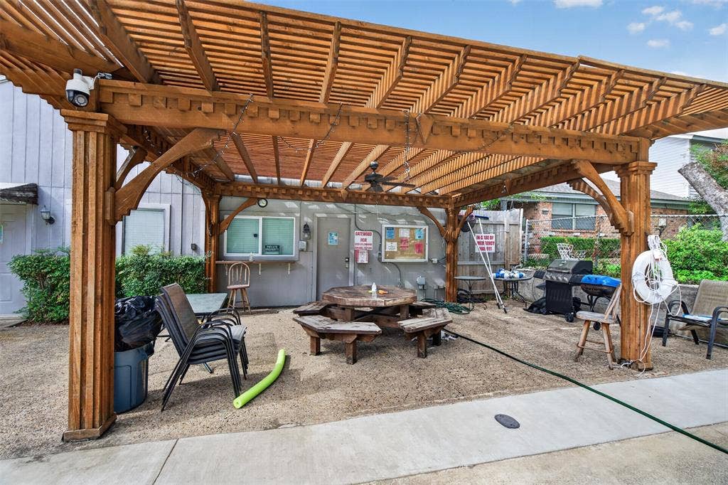 Community Pool - Covered Pergola