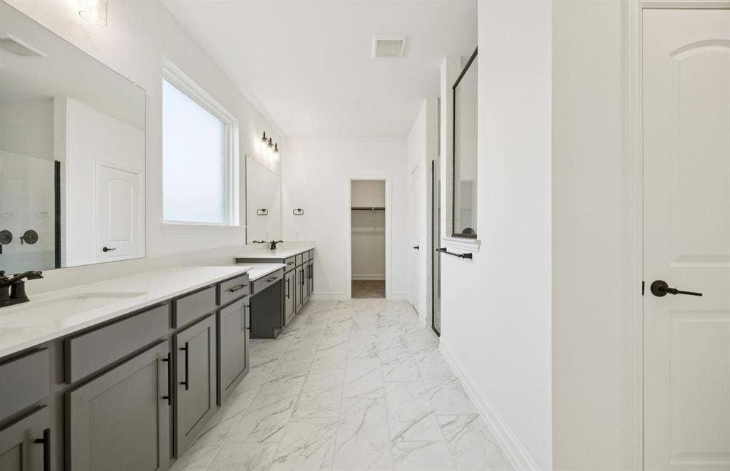 1817 Millswood Drive, Celina, TX 75009 *Floorplan representation, not actual home - Owner's private bath with double vanity