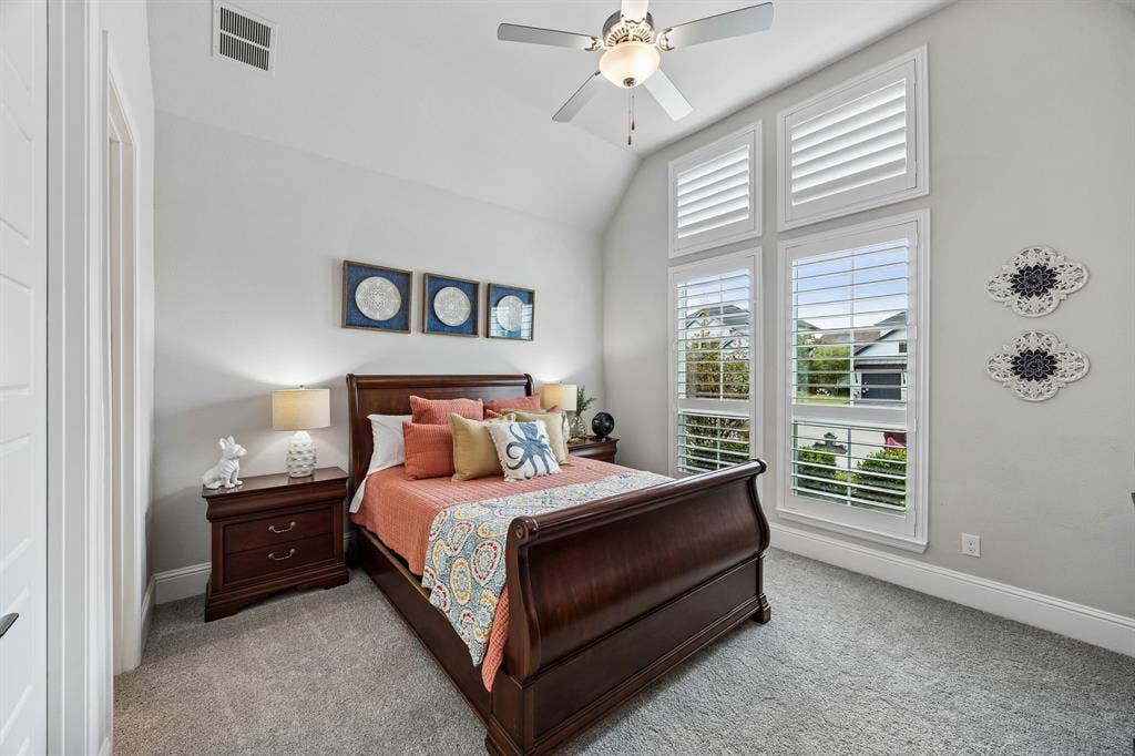 850 Star Meadow Drive, Prosper, TX 75078 Guest bedroom with ensuite bath