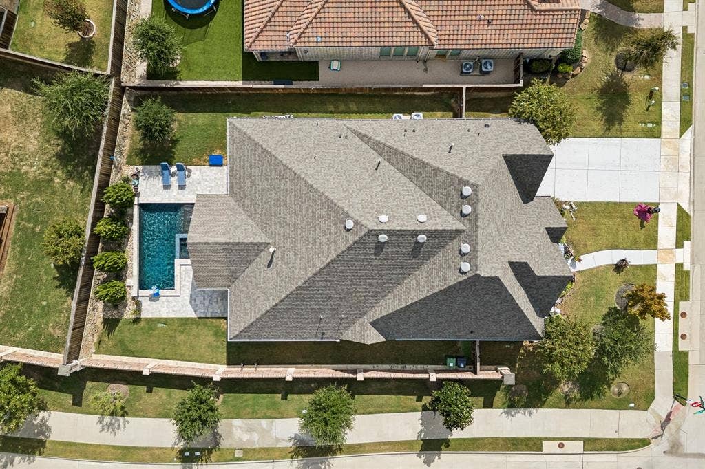 850 Star Meadow Drive, Prosper, TX 75078 Corner lot with brick wall for added privacy
