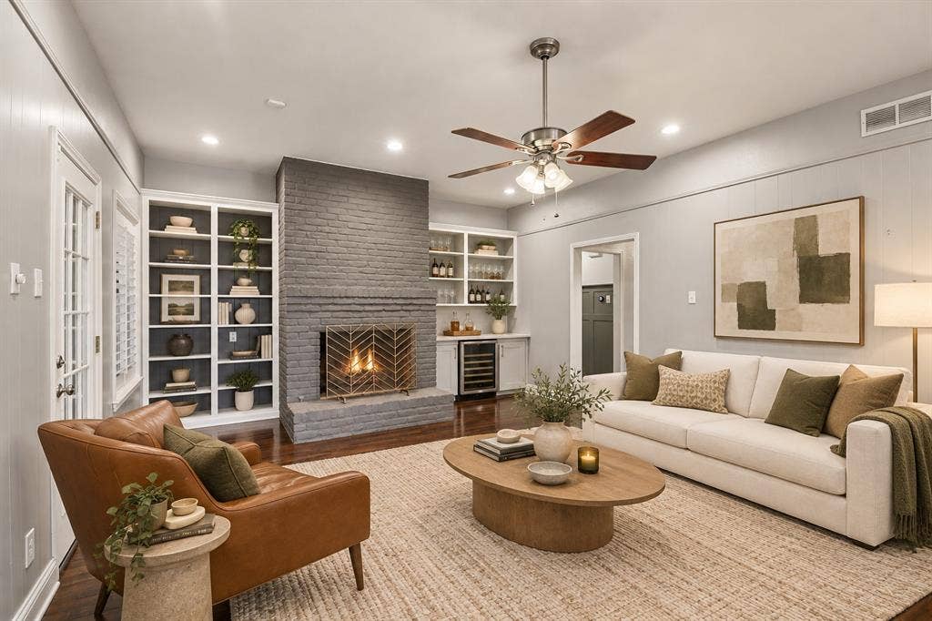 9935 Milltrail Drive, Dallas, TX 75238 Virtually staged