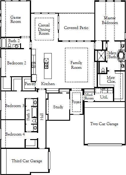 3912 Snowy River Court, Celina, TX 75009 First Floor.gif