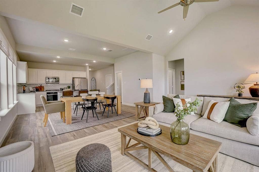 348 Lacy Oak Lane, Waxahachie, TX 75165 First Floor in the Stanley II home plan - REPRESENTATIVE PHOTO