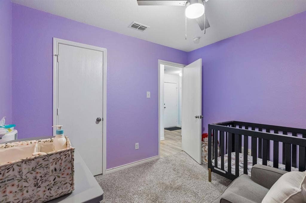 Another view of the secondary bedroom.